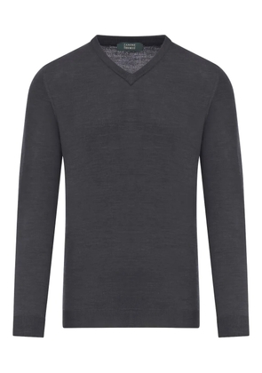 Zanone fine-knit jumper - Grey