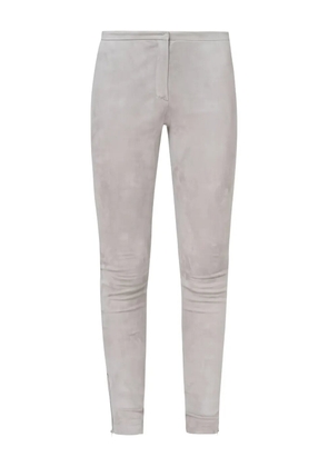 Fabiana Filippi linen/flax skinny trousers - Neutrals