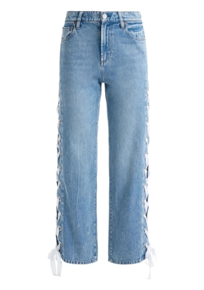alice + olivia Reita mid-rise jeans - Blue