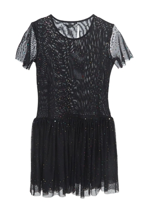 Moschino Pre-Owned tulle mini dress - Black
