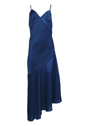 Fleur Du Mal satin slip dress - Blue