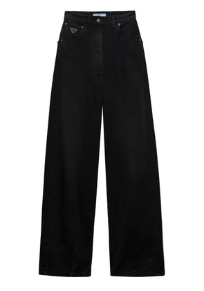 Prada wide-leg jeans - Black