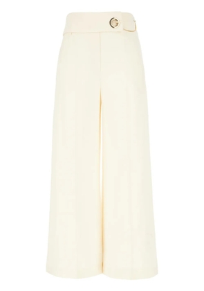 SIMONA CORSELLINI chain-detail trousers - White