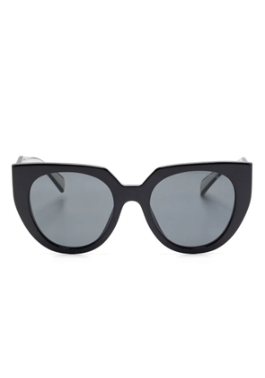 Prada Pre-Owned logo-print sunglasses - Black