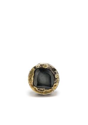 Parts of Four diamond single stud earring - Gold