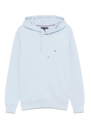 Tommy Hilfiger logo-embroidered hoodie - Blue