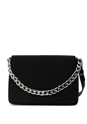 DKNY rhinestone-embellished shoulder bag - Black
