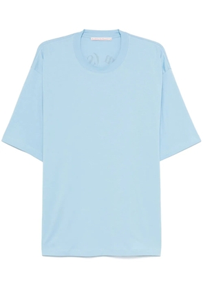 Stockholm Surfboard Club logo-print T-shirt - Blue