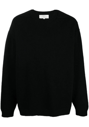 Studio Nicholson crew-neck lambswool jumper - Black
