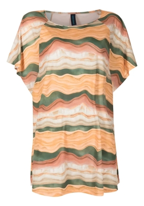 Lygia & Nanny Kala graphic-print dress - Orange