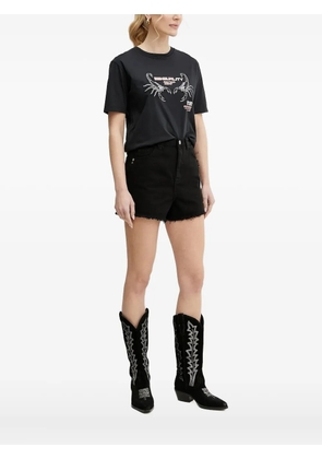 Patrizia Pepe logo-print T-shirt - Black