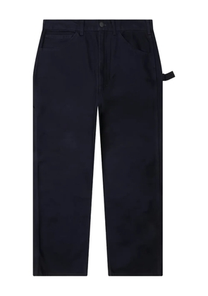 SOUTH2 WEST8 logo-patch trousers - Blue