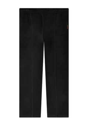 Represent embroidered sweatpants - Black