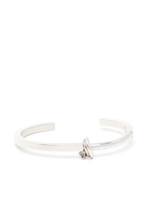 CC-Steding open silver bracelet