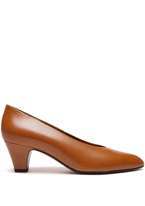Bally 55mm Alva pumps - LEATHER BROWN 25