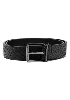 BOSS Roll B monogram belt - Black