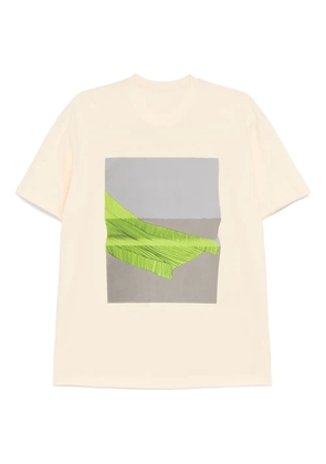 JNBY graphic-printed T-shirt - Yellow
