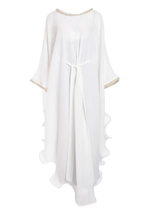 Baruni Beads detachable slip dress - White