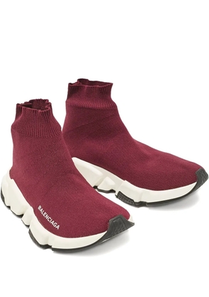 Balenciaga Pre-Owned logo-print sneakers - Red