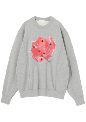 Undercover graphic-print cotton sweatshirt - Grey