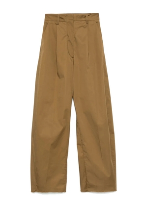 THELATEST poplin trousers - Brown