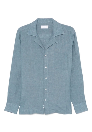 Lardini linen shirt - Blue