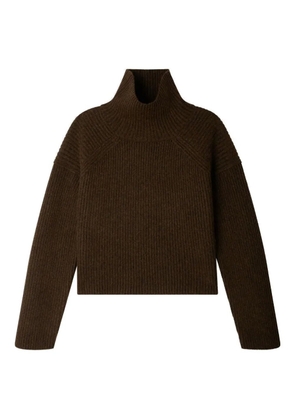 Soeur Flynn ribbed roll-neck sweater - Brown