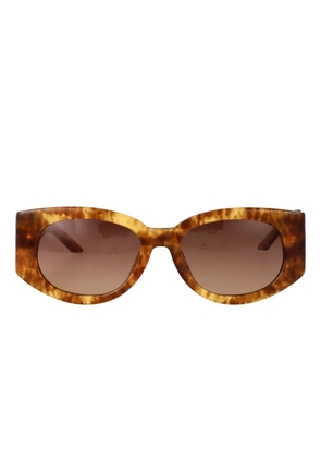 Casablanca oversize-frame sunglasses - Brown