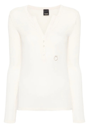 PINKO Mulinello T-shirt - Neutrals