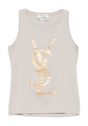 Saint Laurent Pre-Owned 1990-2000s tank sleeveless top - Grey