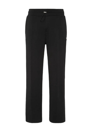 Billionaire logo-embroidered trousers - Black