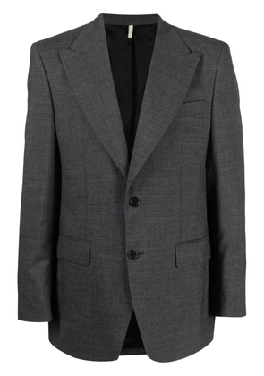 Sunflower single-breasted wool blazer - Grey