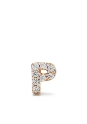 Missoma Initial single stud earring - Gold