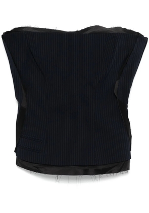 Ottolinger striped corset - Blue