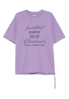 izzue graphic T-shirt - Purple