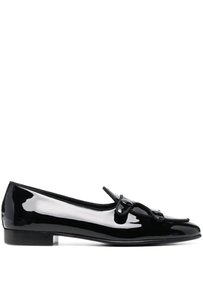 Edhen Milano patent-leather loafers - Black