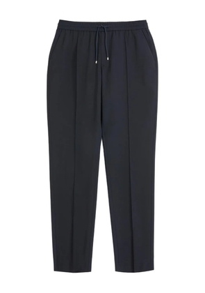 Valentino Garavani drawstring-waist tapered trousers - Blue