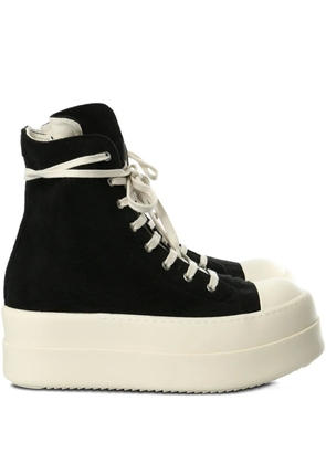 Rick Owens DRKSHDW lace-up platform sneakers - Black