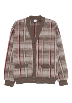 ASPESI checked wool cardigan - Neutrals
