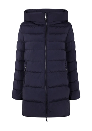 Seventy hooded quilted jacket - Blue
