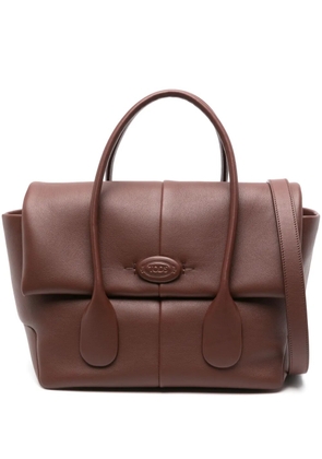 Tod's Di leather tote bag - Brown