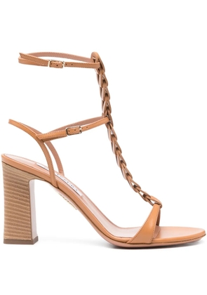 Aquazzura 85mm Destiny Gladiator sandals - Brown