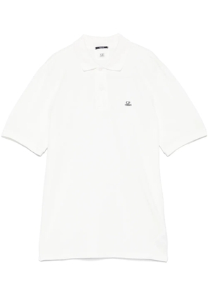 C.P. Company piqué-weave polo shirt - White