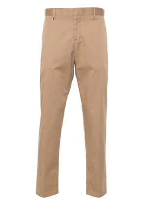 BOSS slim-fit tailored trousers - Neutrals