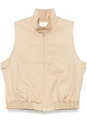 JNBY stand-up collar vest - Neutrals