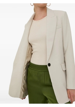 Bruuns Bazaar single-button blazer - Neutrals