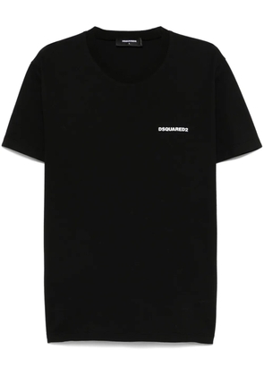 DSQUARED2 Rubber Logo T-shirt - Black