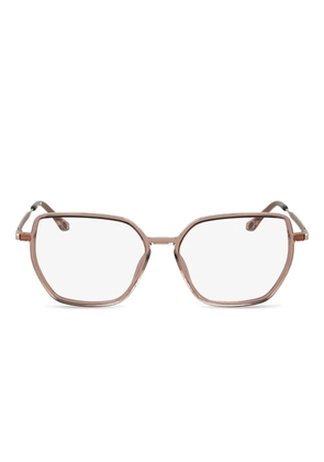 Lacoste rectangular-frame glasses - Pink