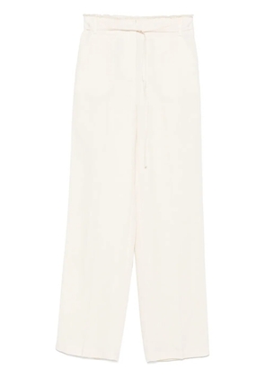 Patrizia Pepe frayed trousers - Neutrals