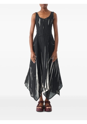 Jason Wu Collection screen-printed dress - Black